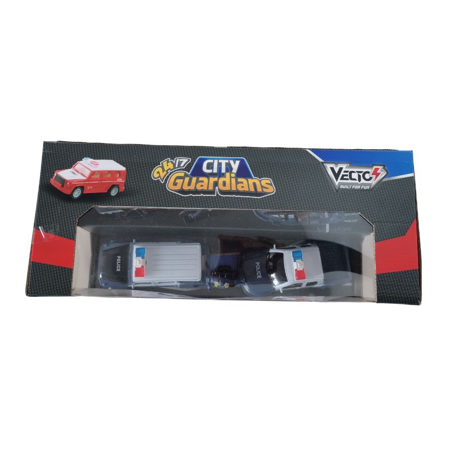 Đồ Chơi Bộ Xe Vệ Binh Thành Phố - Cảnh Sát VECTO VT8837A