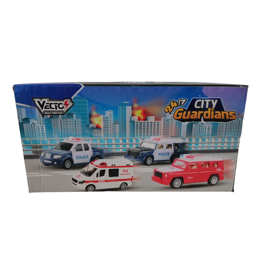 Đồ Chơi Bộ Xe Vệ Binh Thành Phố - Cảnh Sát VECTO VT8837A