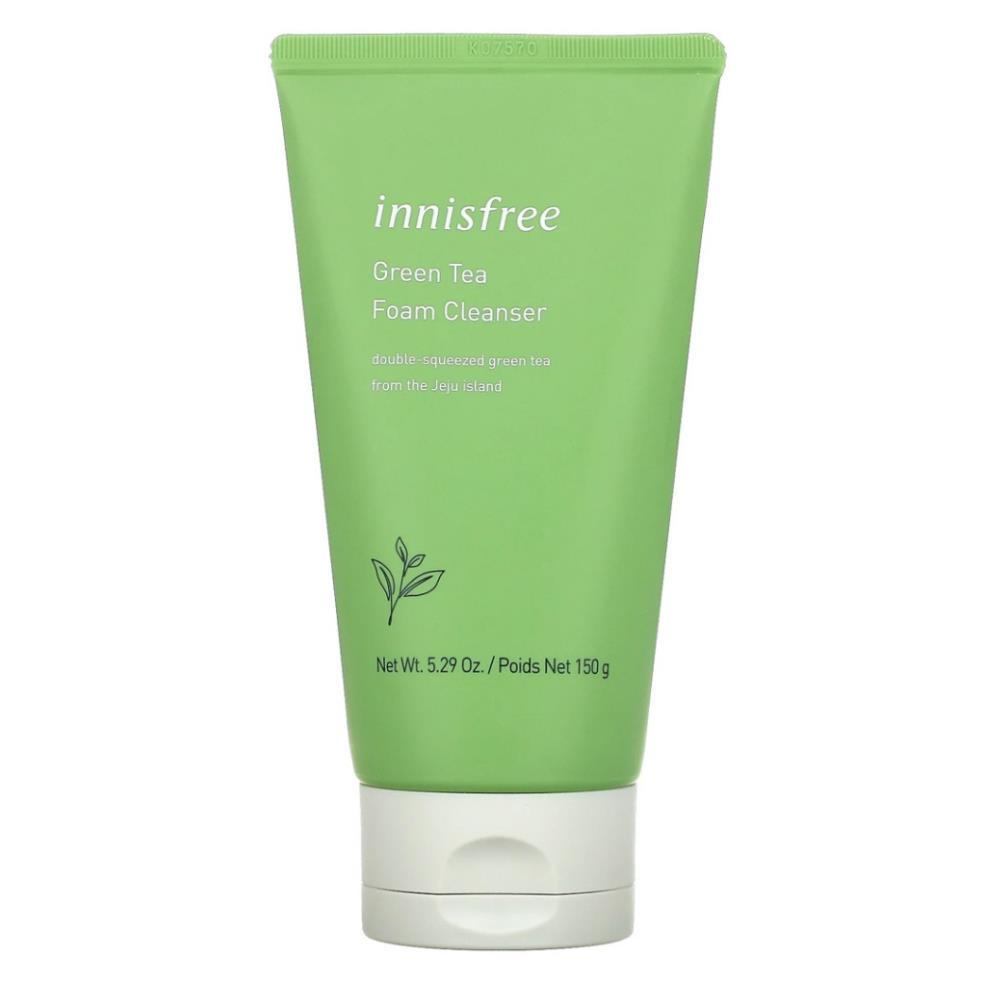 Sữa Rửa Mặt Innisfree Chiết Xuất Trà Xanh Làm Sạch Da 150ML