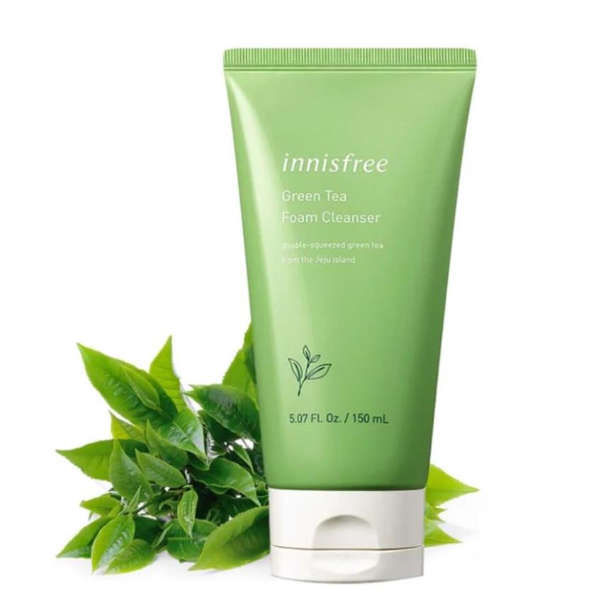 Sữa Rửa Mặt Innisfree Chiết Xuất Trà Xanh Làm Sạch Da 150ML