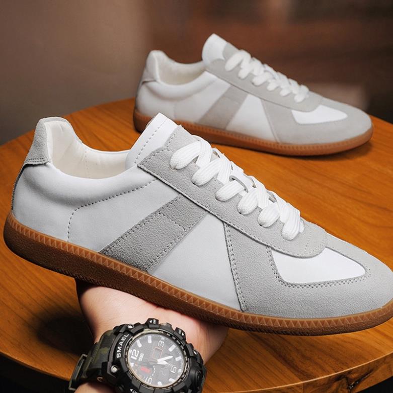 Giày thể thao nam IELGY màu trắng phong cách Hàn Quốc thời trang cho nam