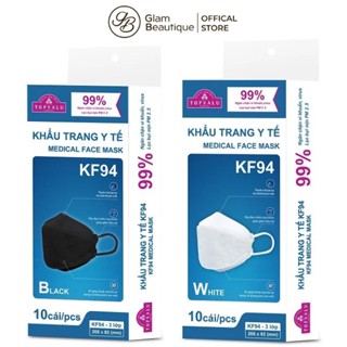  Khẩu Trang Y Tế 3 Lớp Topvalu KF94 Size L Glam Beautique 