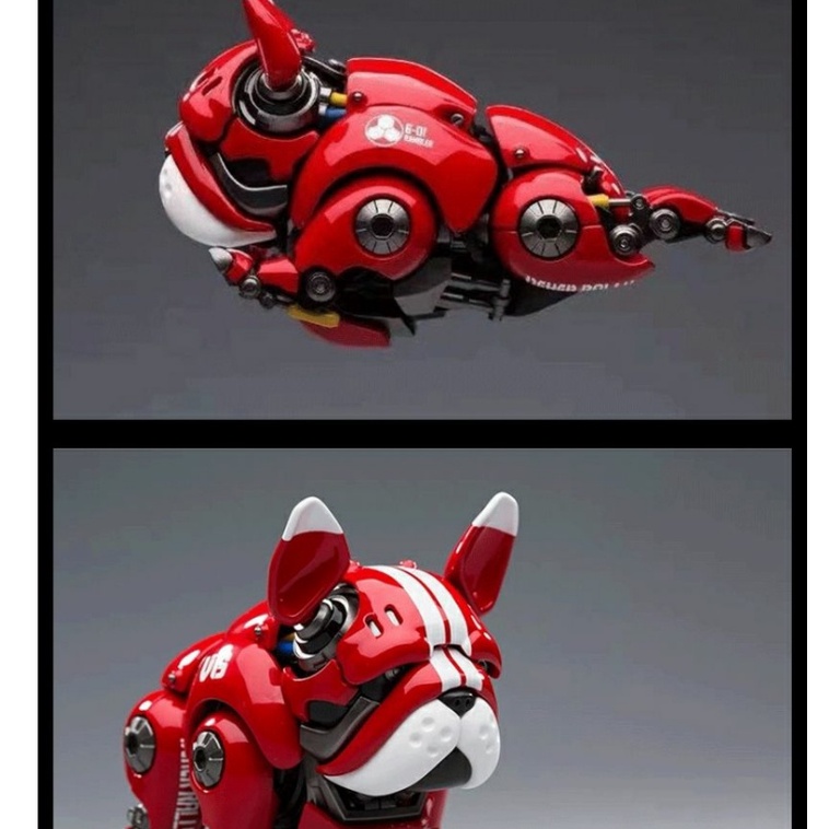 Mô Hình Chú Chó Bull Bằng pvc Dễ Thương Trang Trí Văn Phòng / Xe Hơi