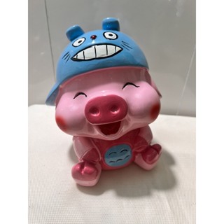 Heo mặt xệ dáng ngồi, bỏ tiền, trang trí_Heo Đất Xuân Hiếu