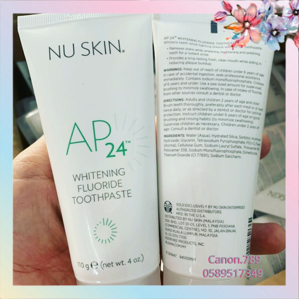 🐳 Canon.789🌱Kem Đánh Răng AP24 NUSKIN Trắng Răng