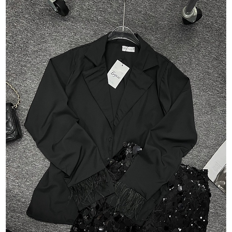 SET ÁO SƠ MI VÀ CHÂN VÁY KIM SANG TRỌNG BIGSIZE TỪ 55-100kg