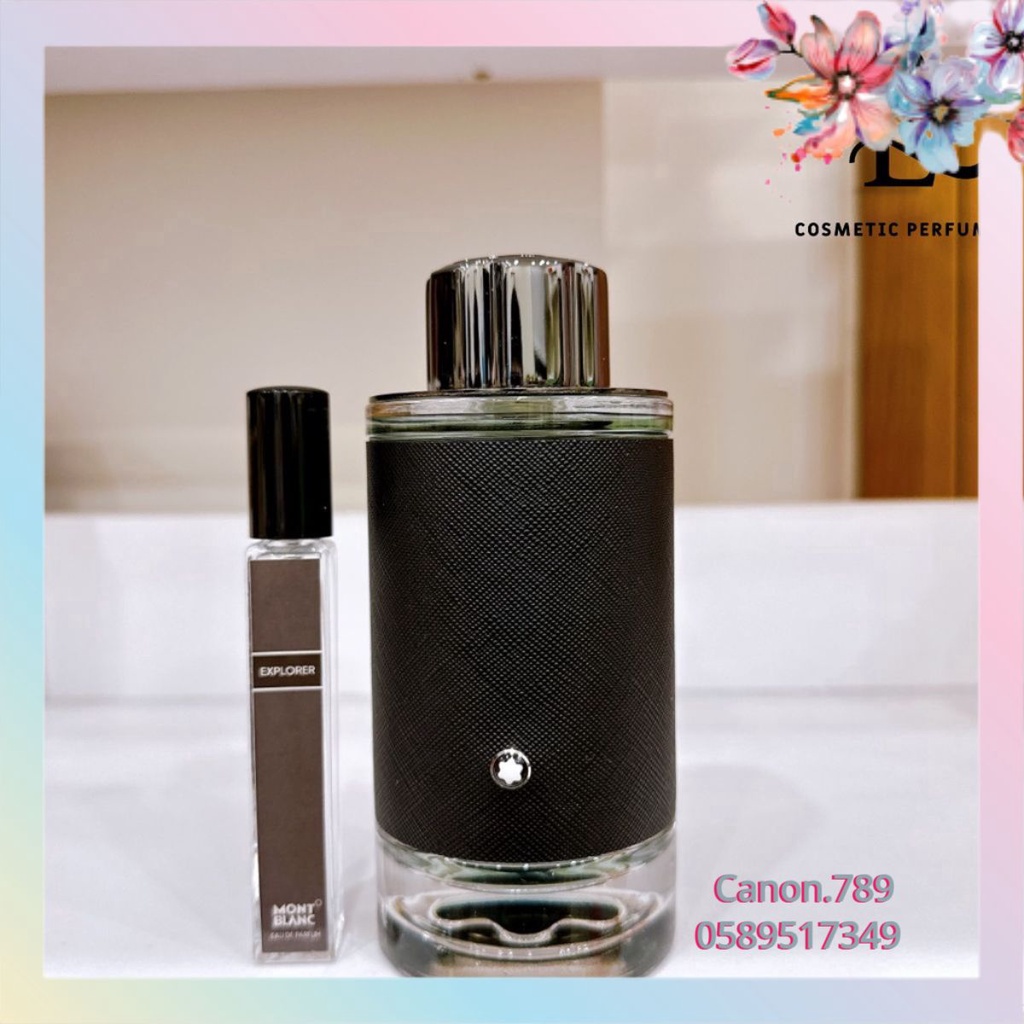 🐳 Canon.789🌱Nước Hoa Chiết Unisex Montblanc Explorer EDP 10ml