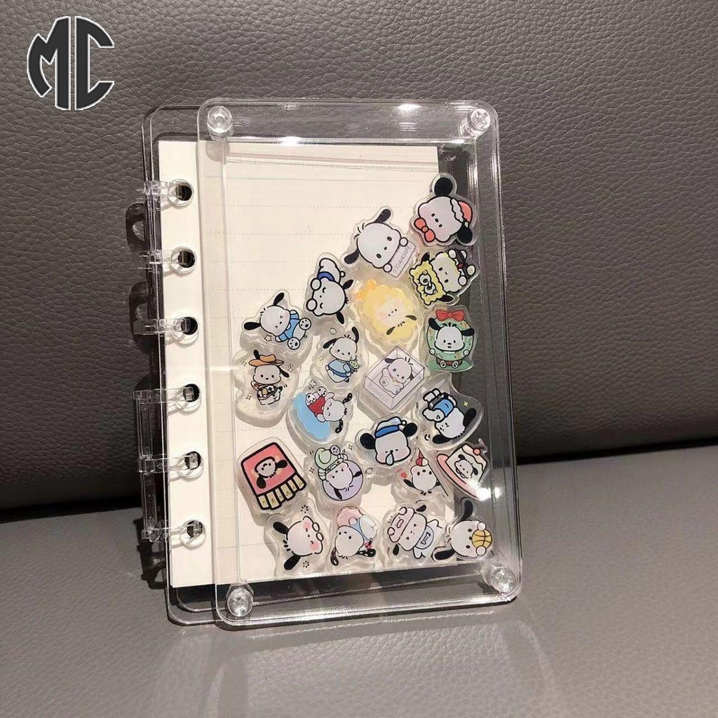 Sổ Tay a5 a7 Bìa acrylic Trong Suốt diy