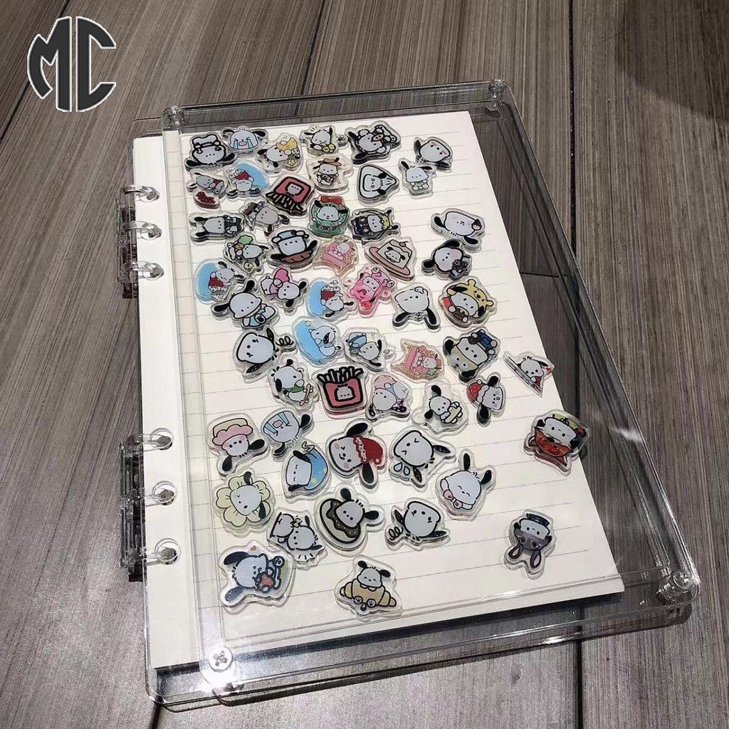 Sổ Tay a5 a7 Bìa acrylic Trong Suốt diy