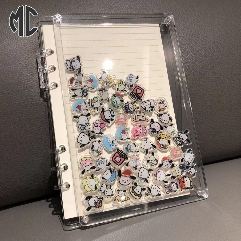 Sổ Tay a5 a7 Bìa acrylic Trong Suốt diy