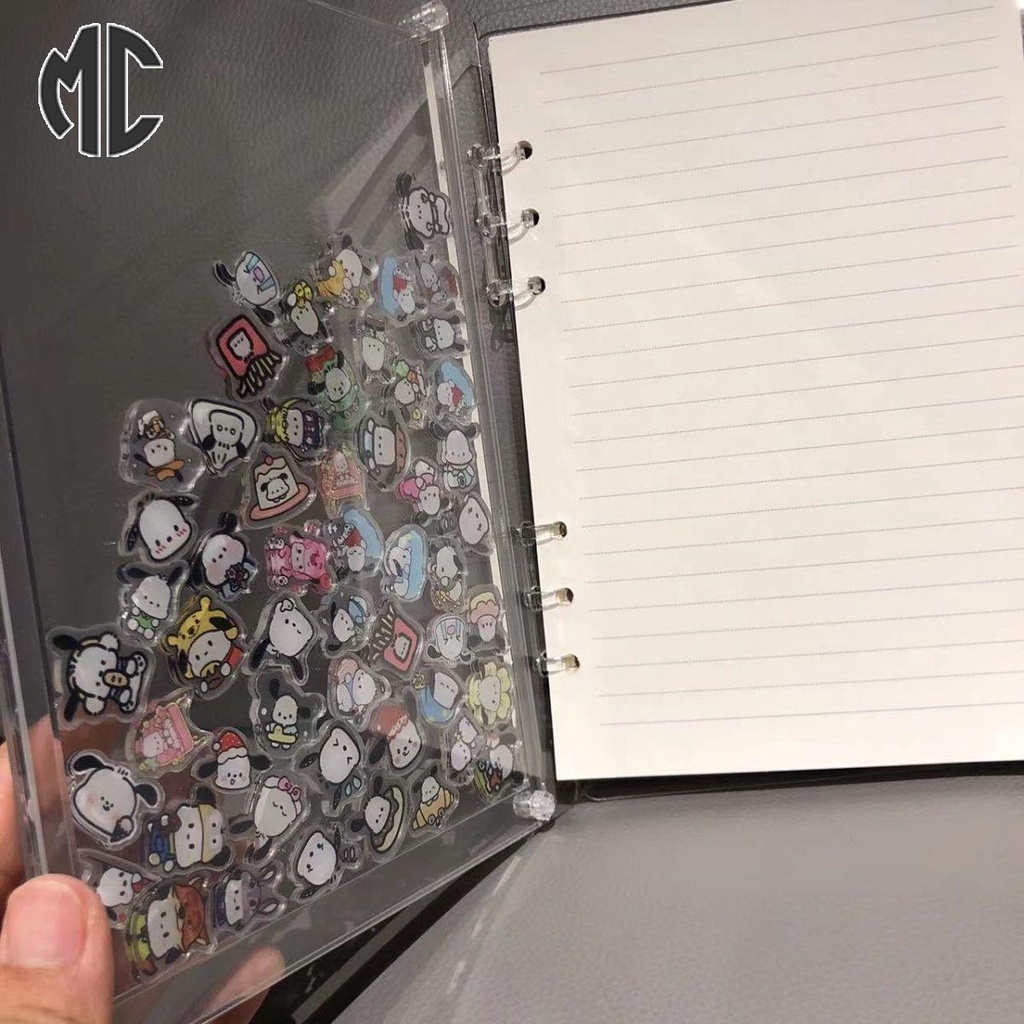 Sổ Tay a5 a7 Bìa acrylic Trong Suốt diy