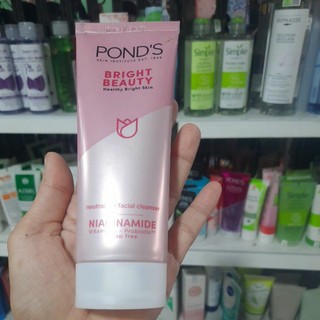 Sữa rửa mặt pond's trắng hồng 100ml.