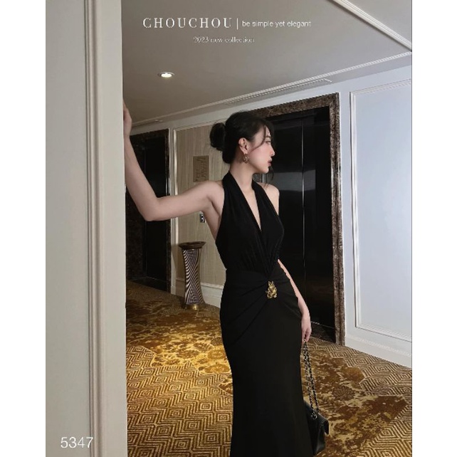 ĐẦM ĐÍNH ĐÁ EO YẾM MAXI DÀI