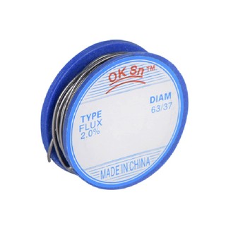 Cuộn thiếc nhỏ ok 63/37 0.8mm lõi nhựa thông