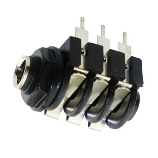 Jack Mic 6.35mm 6P Cái Chân Cắm