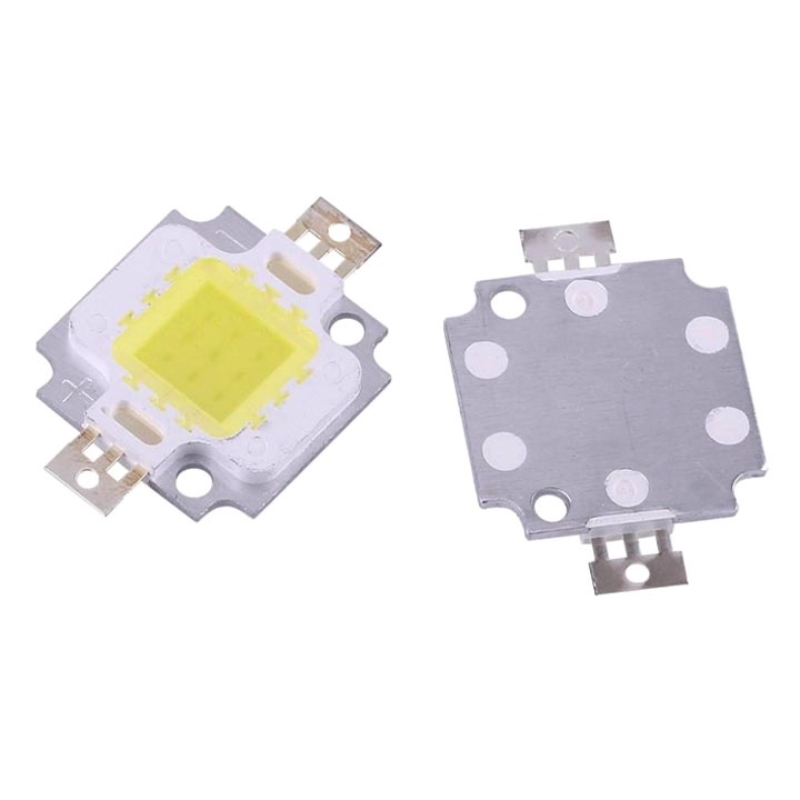 Bóng Đèn Led Luxeon 10W Sáng Trắng - Chip Led Trắng 6000K 9-12VDC Siêu Sáng