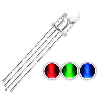 Led rgb 4 chân 7 màu siêu sáng 5mm