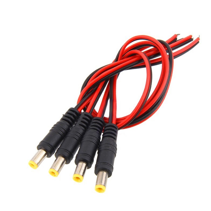 Dây Nối Nguồn DC Đực 5.5x2.1mm Lõi dày 0.6mm