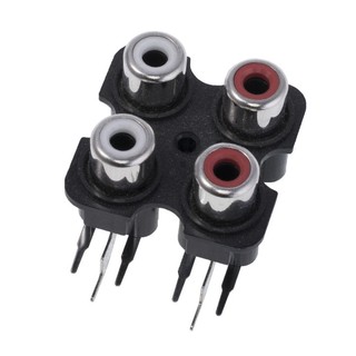 Jack âm thanh audio 4 lỗ 2 trắng 2 đỏ