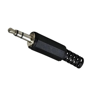 Jack Audio 3.5mm Đực Nhựa Đen