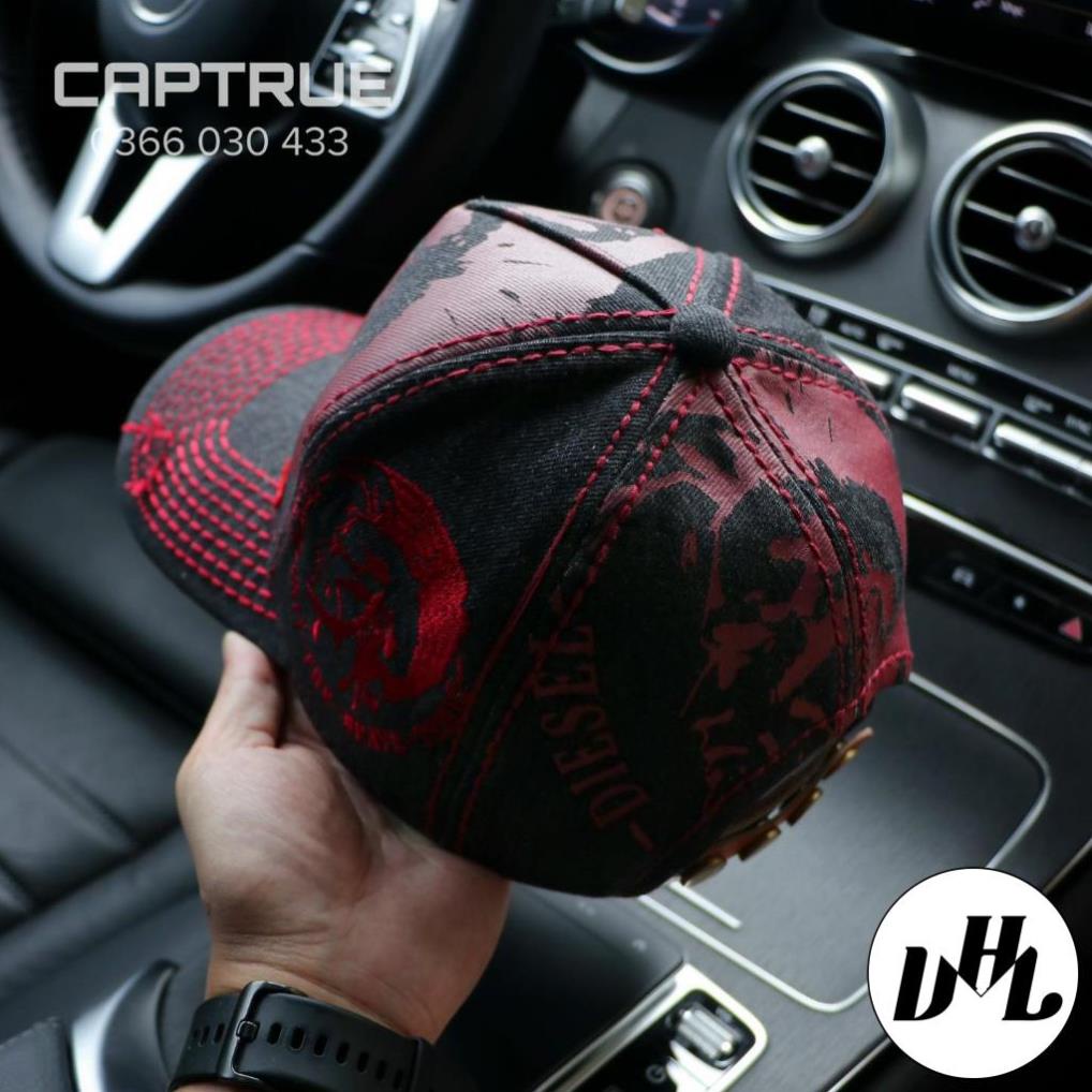 Mũ lưỡi trai, nón kết DIESEL Kaki đẹp Form chuẩn