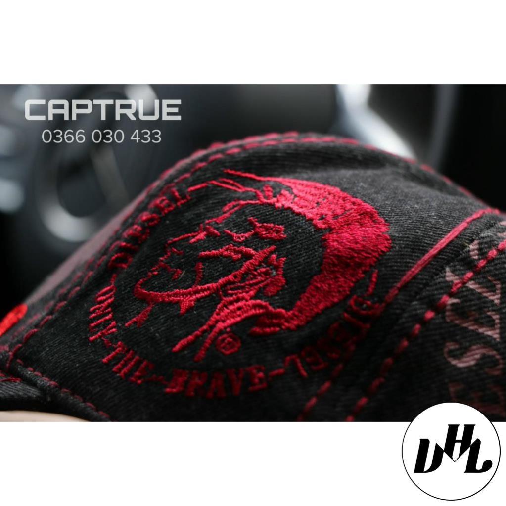 Mũ lưỡi trai, nón kết DIESEL Kaki đẹp Form chuẩn