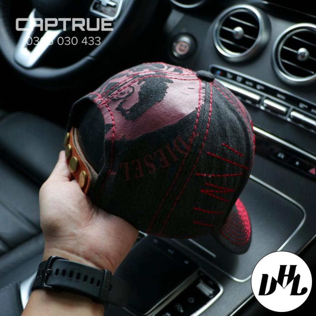 Mũ lưỡi trai, nón kết DIESEL Kaki đẹp Form chuẩn