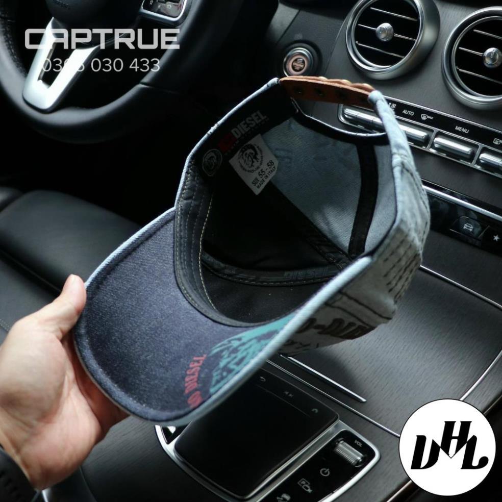 Mũ lưỡi trai, nón kết DIESEL Kaki đẹp Form chuẩn