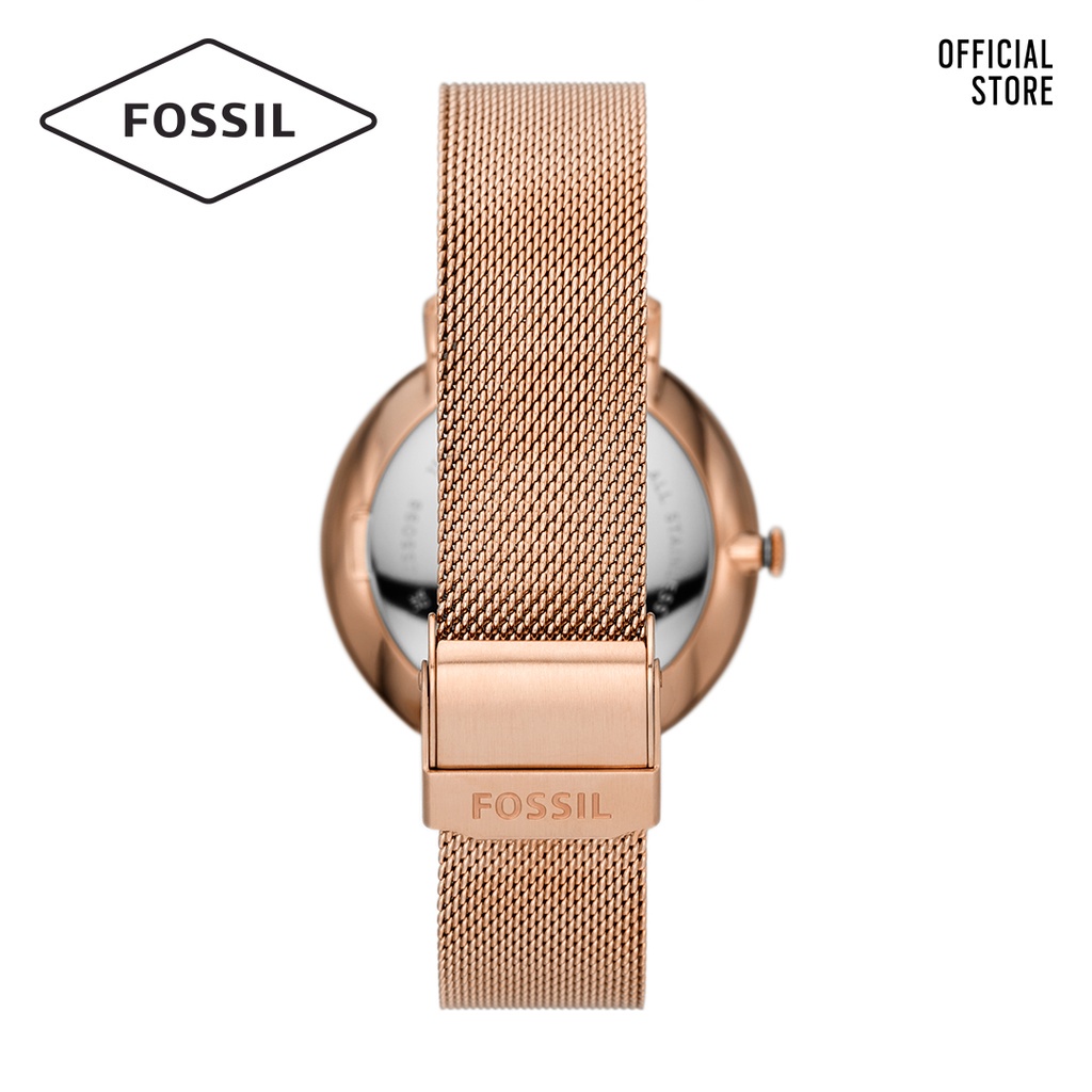Đồng hồ nữ Fossil JACQUELINE MULTIFUNC dây thép không gỉ ES5098 - màu vàng hồng