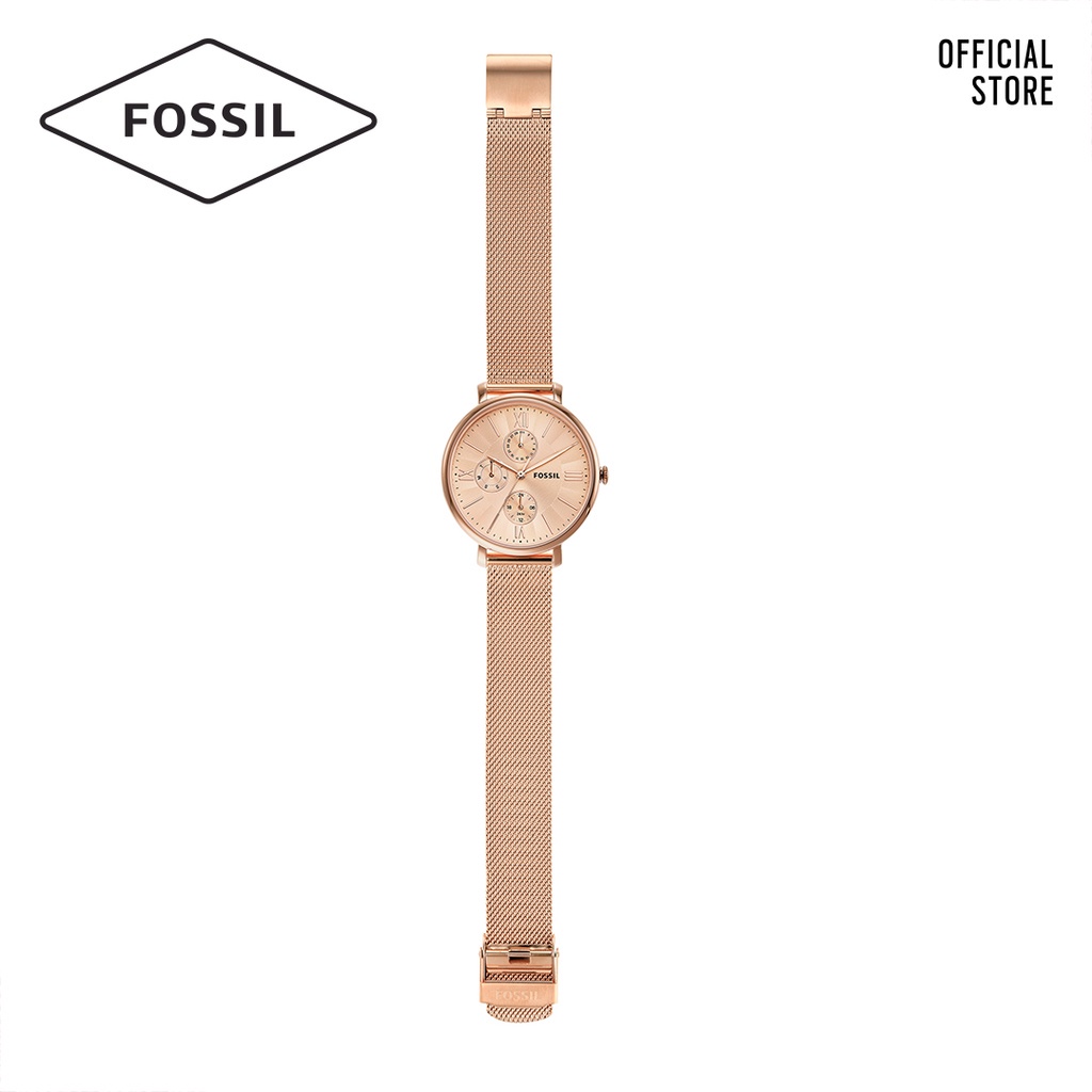 Đồng hồ nữ Fossil JACQUELINE MULTIFUNC dây thép không gỉ ES5098 - màu vàng hồng