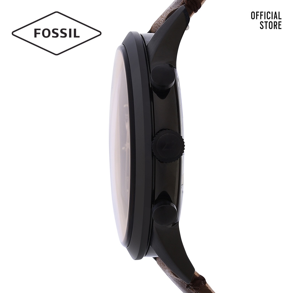 Đồng hồ nam Fossil 44MM TOWNSMAN dây da FS5437- màu nâu