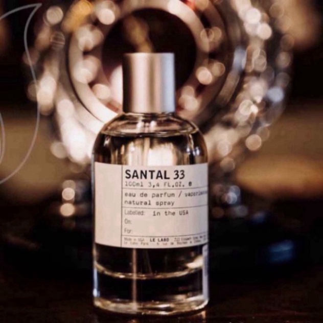 Nước Hoa Nam - Nữ chính hãng  chiết 10ml - Santal 33 thu hút cá tính edp - Golden Perfume