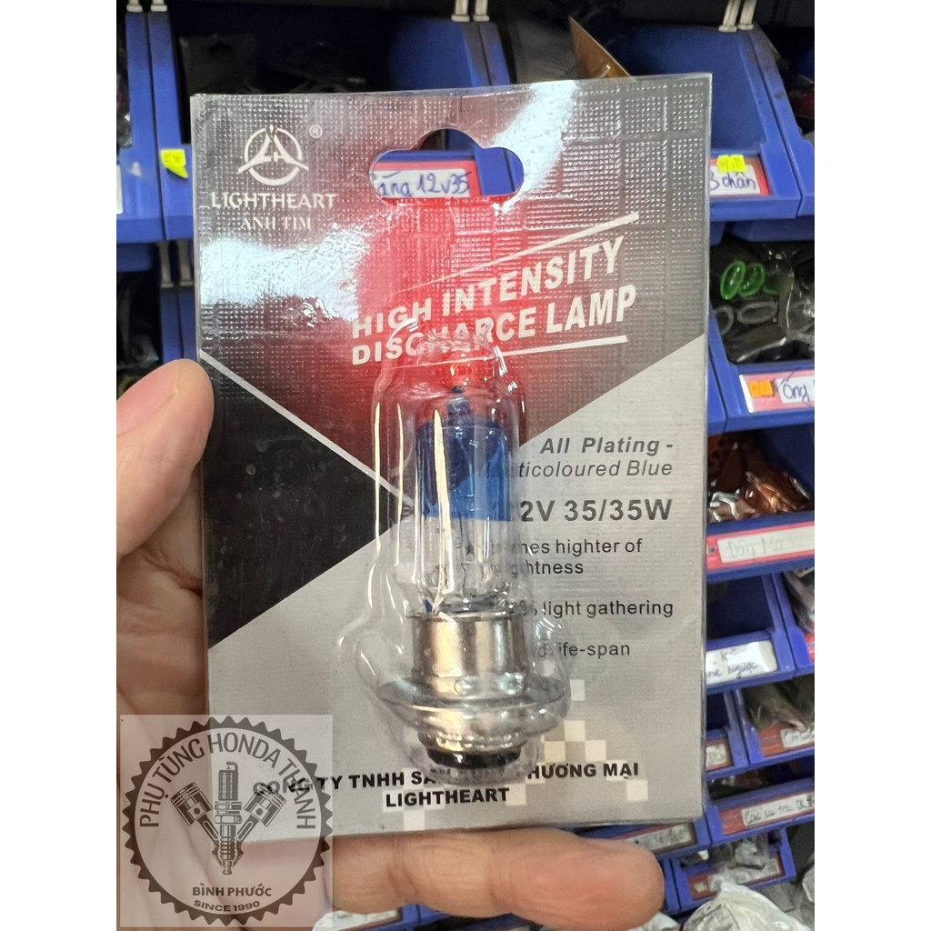 Bóng đèn siêu sáng 2 chân gắn xe DR, W đời cũ 201,