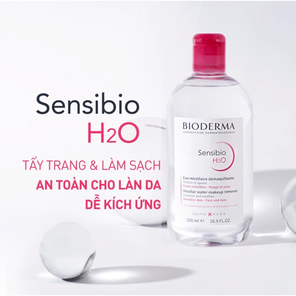 Nước Tây Trang Bioderma 500ml chuẩn chính hãng MTA Beauty