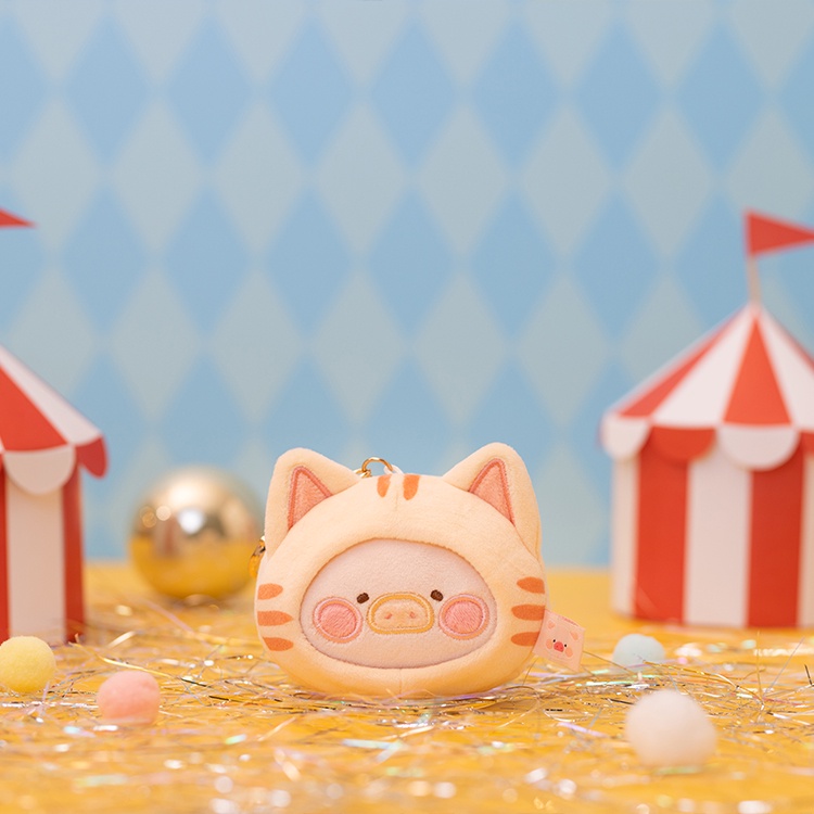 Thú Nhồi Bông Hình Heo Con Xinh Xắn Làm Quà Tặng Giáng Sinh