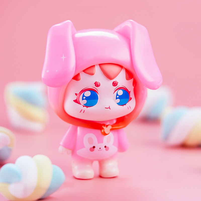 Hàng Có Sẵn Mô Hình Búp Bê kibbi Mặc Đồ cosplay Dễ Thương Trang Trí Bàn Làm Việc
