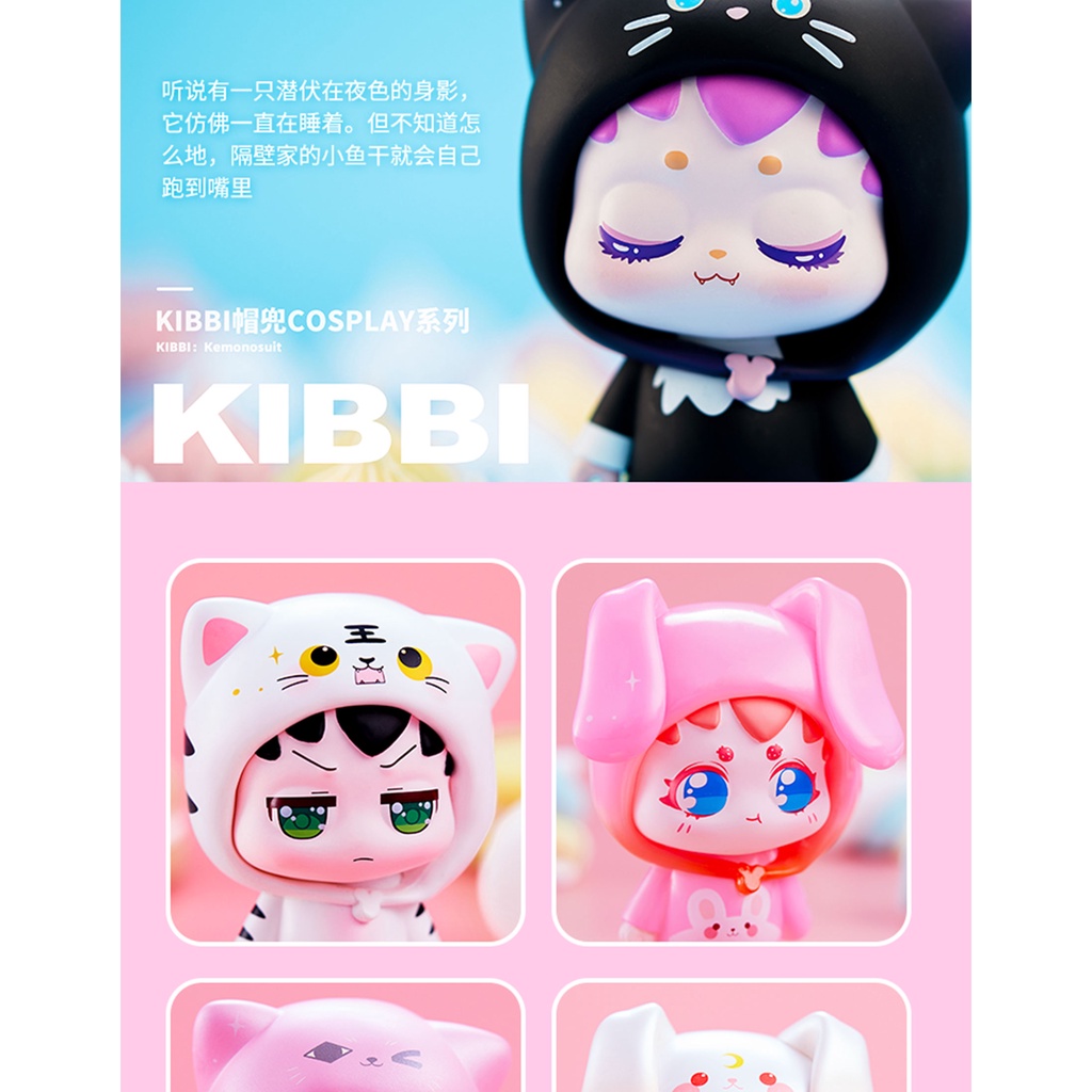 Hàng Có Sẵn Mô Hình Búp Bê kibbi Mặc Đồ cosplay Dễ Thương Trang Trí Bàn Làm Việc