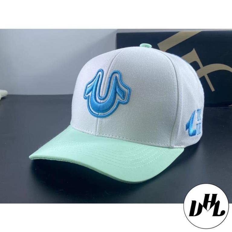 Mũ kết lưỡi phối kaki — Nón kết lưỡi trai thêu U địa true vá mỏ phong ca cách thời trang