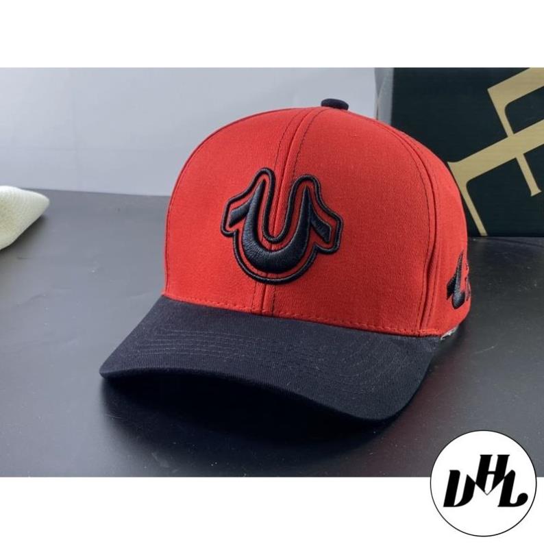 Mũ kết lưỡi phối kaki — Nón kết lưỡi trai thêu U địa true vá mỏ phong ca cách thời trang