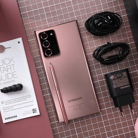 Điện thoại Samsung Galaxy Note 20 Ultra 5G 2 sim Fullbox chip Snapdragon 865+ Hàng chính hãng Nguyên seal .