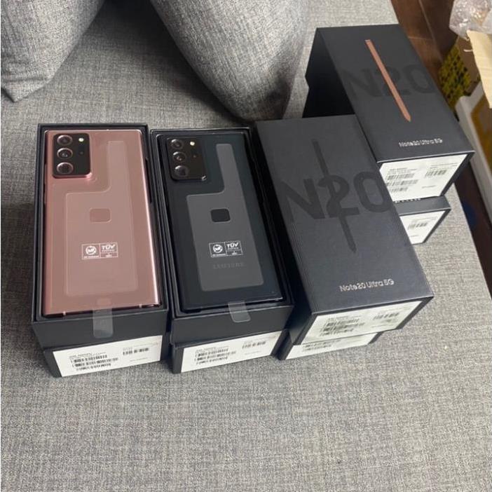 Điện thoại Samsung Galaxy Note 20 Ultra 5G 2 sim Fullbox chip Snapdragon 865+ Hàng chính hãng Nguyên seal .