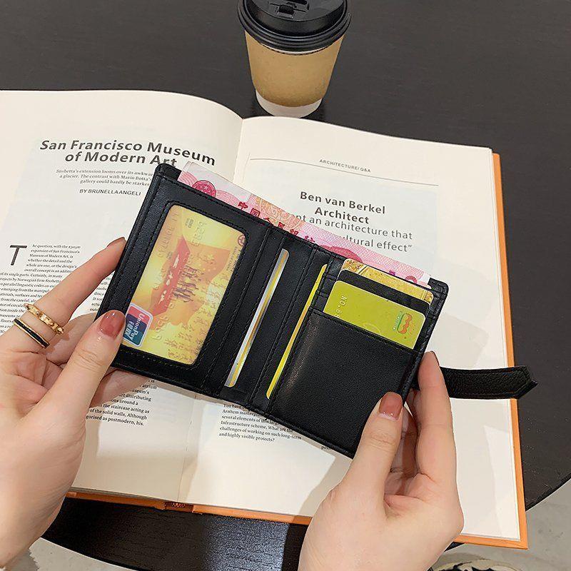 Hermes Ví Ngắn Gập Đôi Đựng Thẻ Thời Trang Cao Cấp 2023