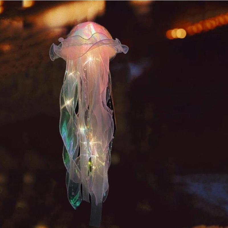 Đèn Lồng Sứa ,Đèn Lồng Trung Thu 2023 -Đồ chơi Trung Thu cho các bé hoặc dùng làm trang trí, decor phòng,shop,nhà hàng