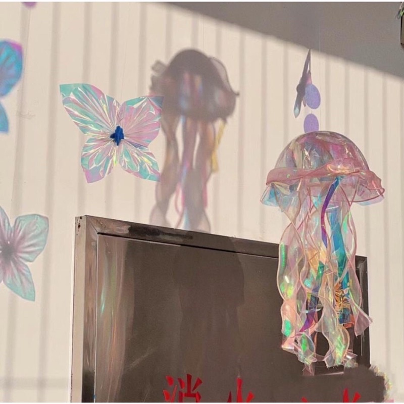 Đèn Lồng Sứa ,Đèn Lồng Trung Thu 2023 -Đồ chơi Trung Thu cho các bé hoặc dùng làm trang trí, decor phòng,shop,nhà hàng