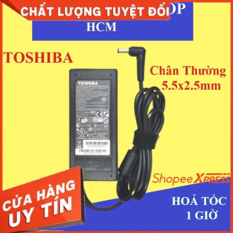 Sạc Laptop Toshiba 19v 3.42a 65W - Adapter Laptop Toshiba loại tốt