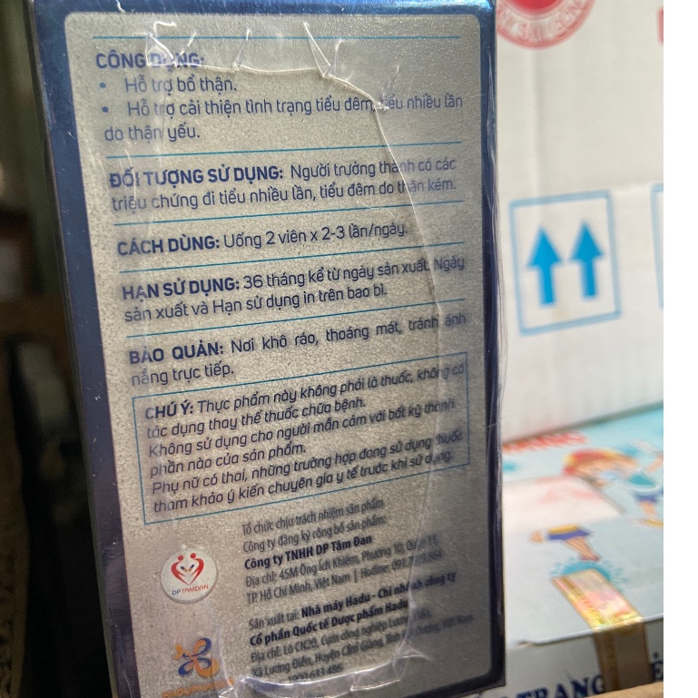 Viên tiểu đêm Tadavina  hạn năm 2026