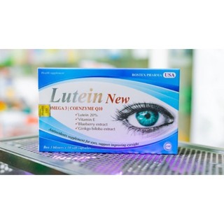 Lutein Viên uống sáng mắt Omega 3 giảm khô mắt, mờ mắt, mỏi mắt - 30 viên