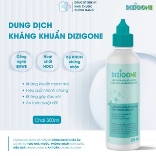 DIZIGONE chăm sóc da sau phẩu thuật thẩm mỹ, không đau xót, tái tạo da, ngăn ngừa sẹo 300ml