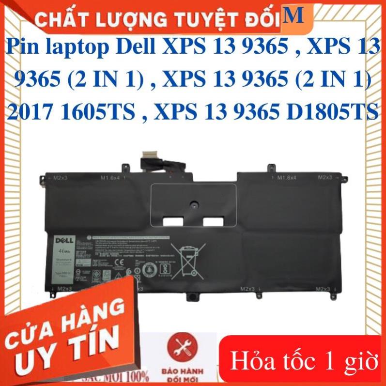 Pin NNF1C - Pin laptop Dell XPS 13 9365 , XPS 13 9365 (2 IN 1) , XPS 13 9365 (2 IN 1) 2017 1605TS , 