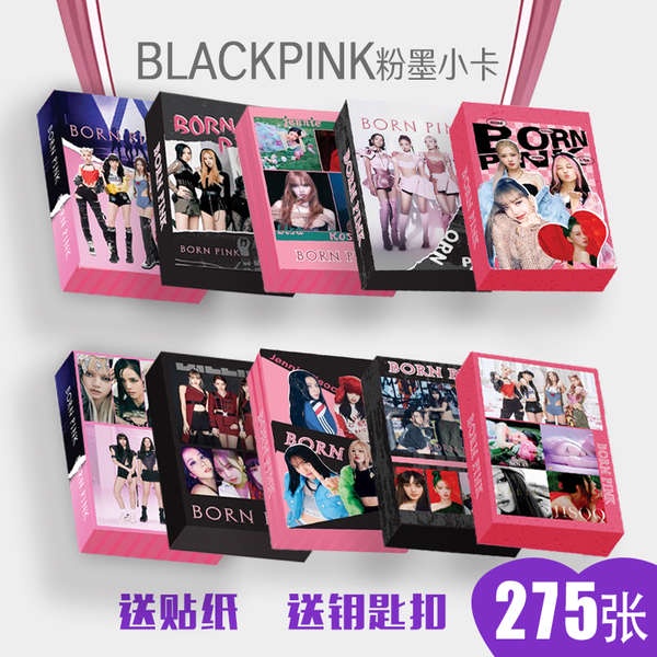 Blackpink card lomo card blackpink blackpink thẻ nhỏ 100 chuyến lưu diễn thế giới bonpink album ros nhỏ lomo thẻlisa xung quanh